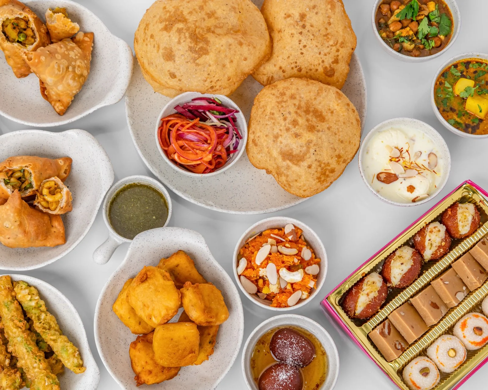 Parkash Sweets' signature dishes - Authentic Indian sweets and cuisine in Edmonton