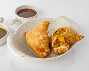 Delicious Aloo Samosa at Parkash Sweets in Edmonton, AB