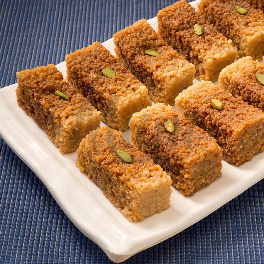 Delicious Milk Cake at Parkash Sweets in Edmonton, AB